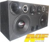 CAIXA DUPLA BRAVOX  2 DE 12 POLEGADAS 4 CORNETAS E 2 TWEETER