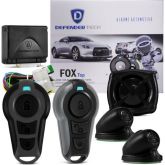 Alarme De Carro Defender Tech Modelo Linha Fox Controle Slin