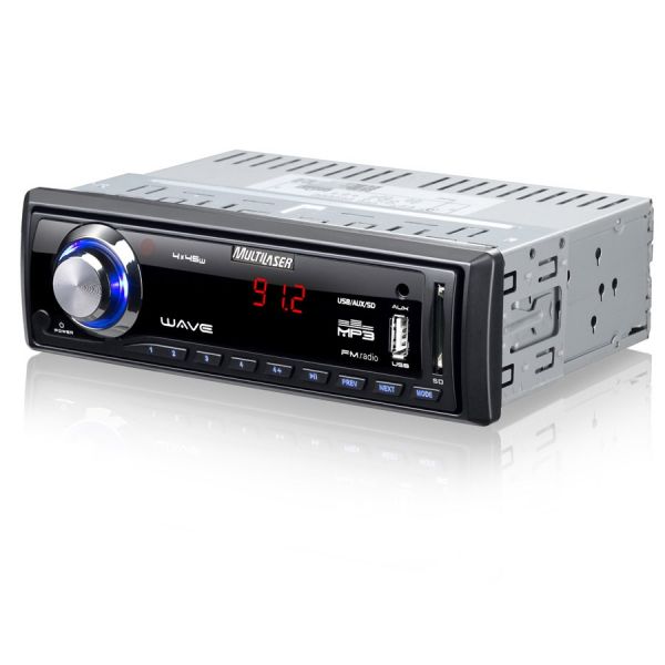 Rádio Automotivo Wave Usb/sd Multilaser P3108